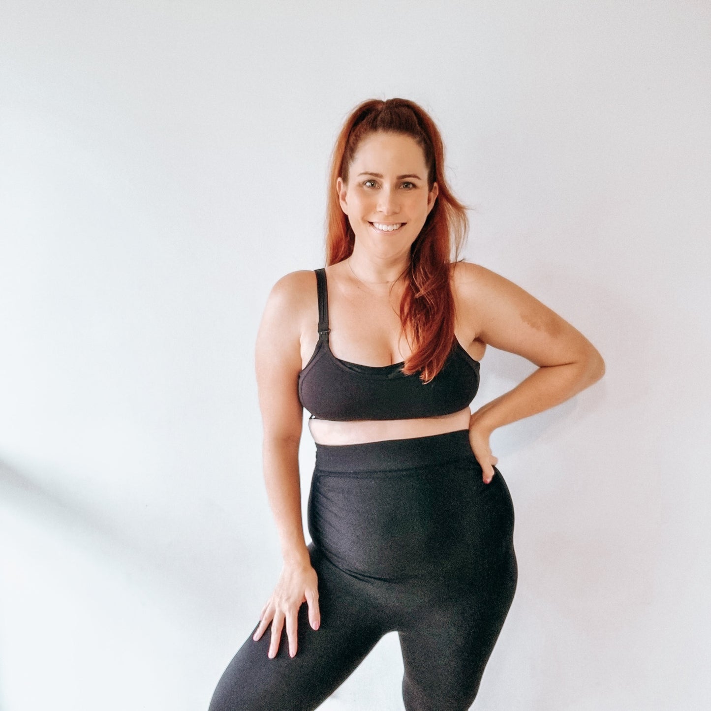 Leggings de maternidad de cintura alta [Venta final]