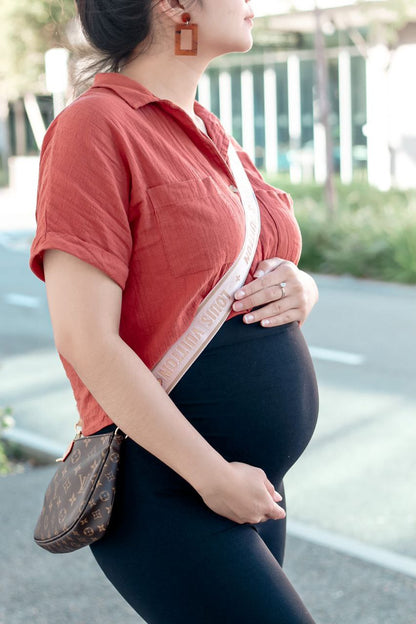 Leggings de maternidad de cintura alta [Venta final]